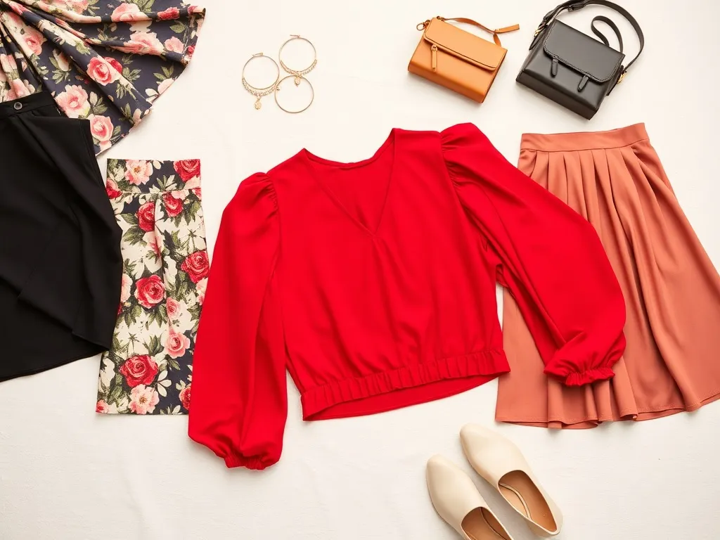 Jaka spódnica do czerwonej bluzki? Sprawdź stylowe zestawienia!