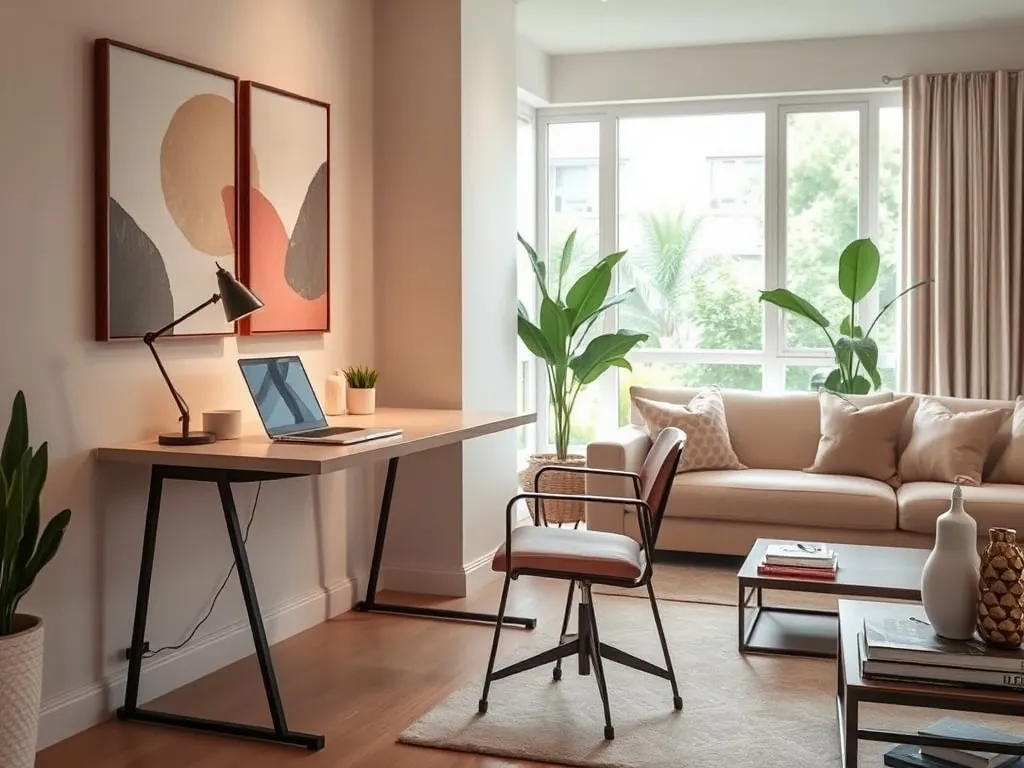 Jak wydzielić biuro w salonie? Praktyczne porady i inspiracje
