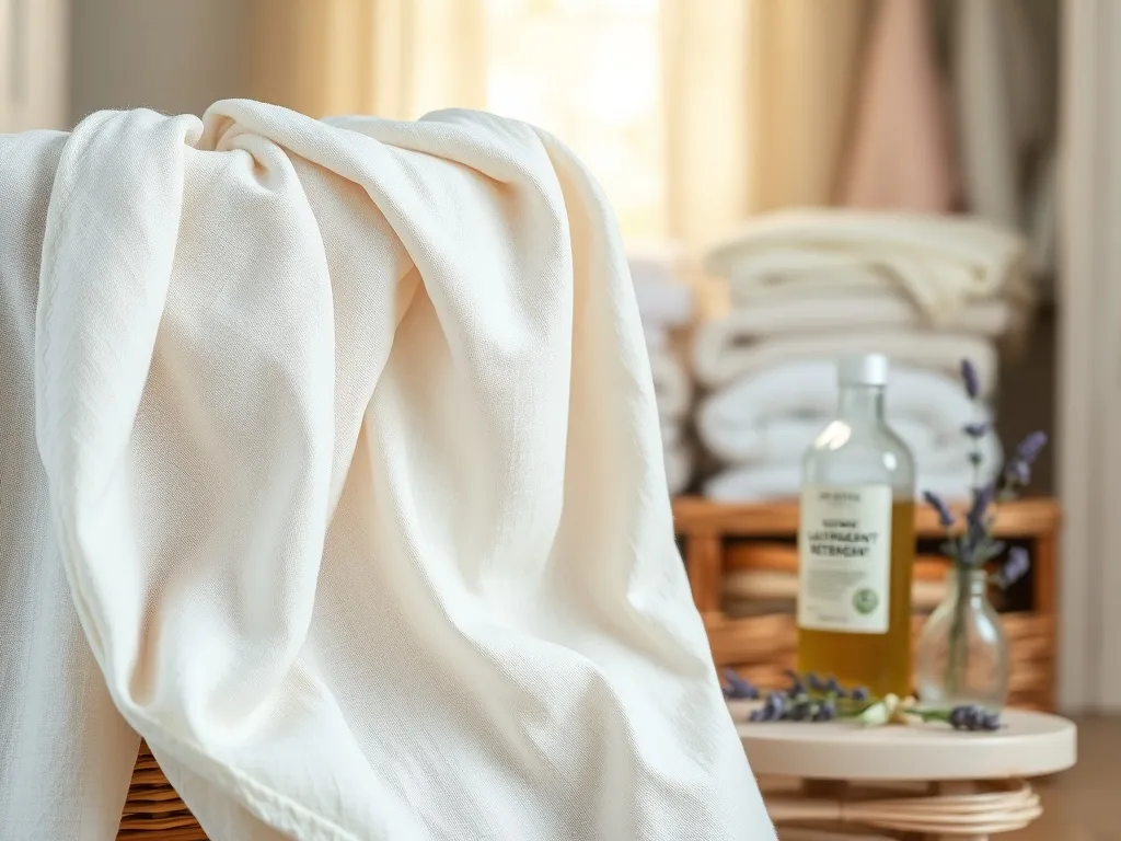 Jak prać len? Praktyczne porady i wskazówki