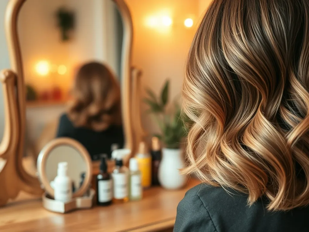 Fryzury na średnie włosy cieniowane – trendy, inspiracje i pielęgnacja