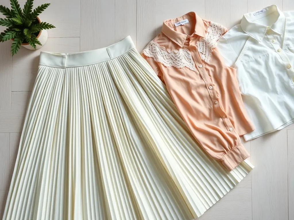 Jaka bluzka do plisowanej spódnicy pasuje najlepiej?