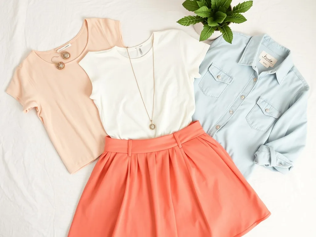 Koralowa spódnica: jaka bluzka do niej pasuje?