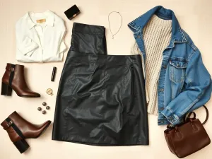 Co ubrać do skórzanej spódniczki? Przewodnik po stylizacjach