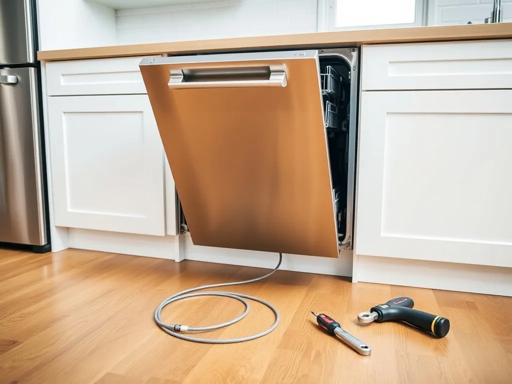 Jak wyjąć zmywarkę z zabudowy?