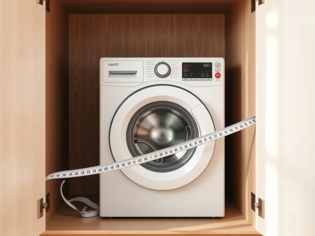 Głębokość pralki do zabudowy – jak zmierzyć i jakie są standardy?