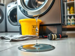 Nowa pralka cieknie od spodu – co zrobić i jak naprawić?