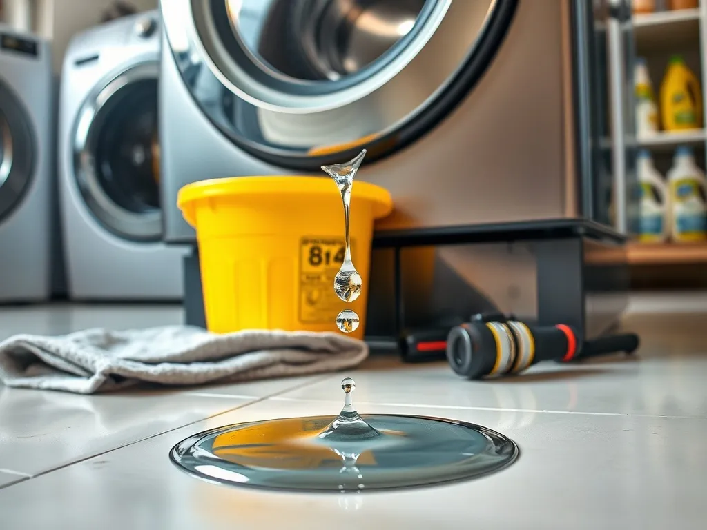 Nowa pralka cieknie od spodu – co zrobić i jak naprawić?