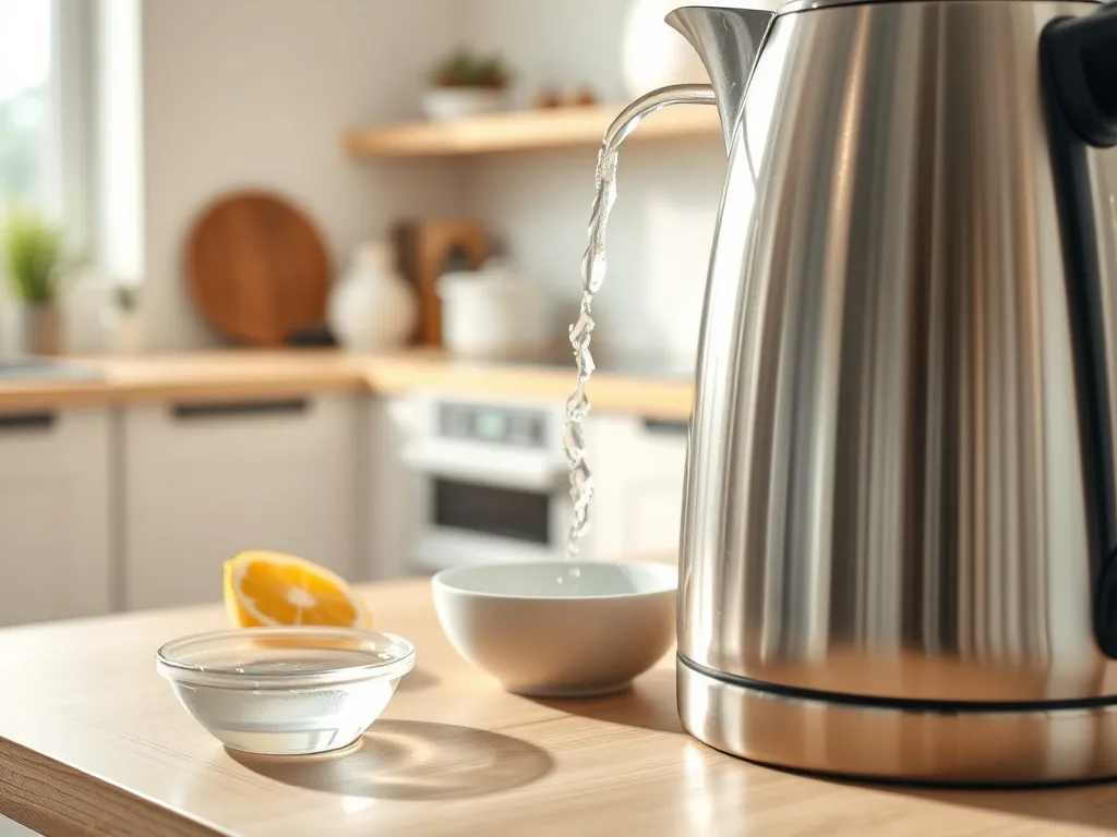 Jak odkamienić czajnik?