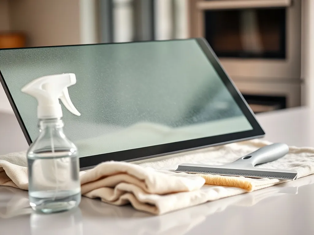 Jak wyczyścić podwójną szybę w piekarniku Amica?